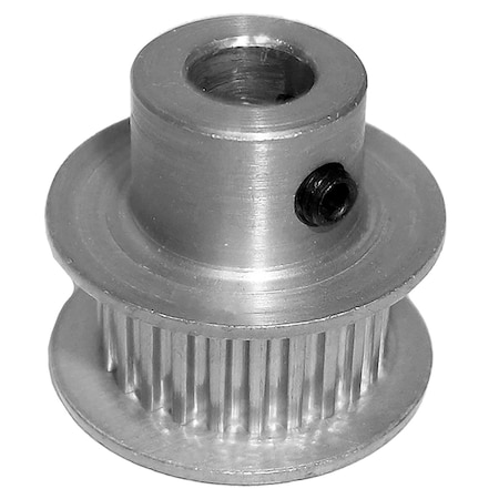 56-2P06-6FA3, Timing Pulley, Aluminum, Clear Anodized,